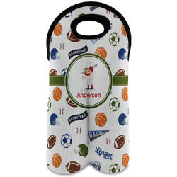 Sports Wine Tote Bag (2 Bottles) (Personalized)
