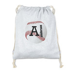 Sports Drawstring Backpack - Sweatshirt Fleece - Double Sided (Personalized)