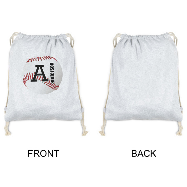 Sports Drawstring Backpacks - Sweatshirt Fleece - Single Sided - APPROVAL