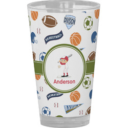 Sports Pint Glass - Full Color (Personalized)