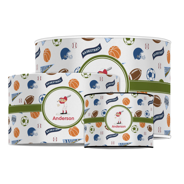 Sports Drum Lampshades - MAIN
