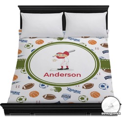 Sports Duvet Cover - Full / Queen (Personalized)