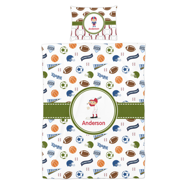 Sports Duvet Cover Set - Twin - Alt Approval
