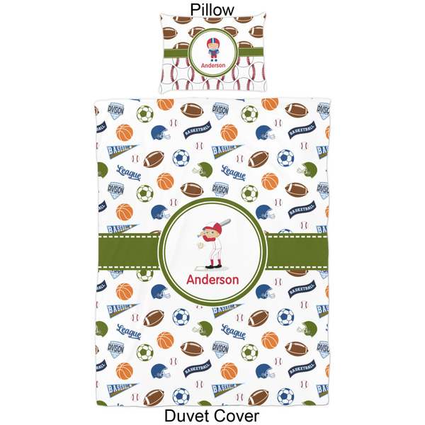 Sports Duvet Cover Set - Twin - Approval
