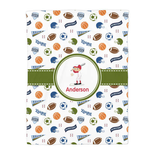 Sports Duvet Cover - Twin - Front