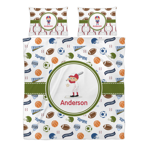 Sports Duvet cover Set - Queen - Alt Approval