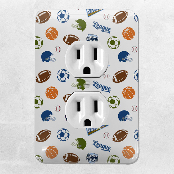 Sports Electric Outlet Plate - LIFESTYLE