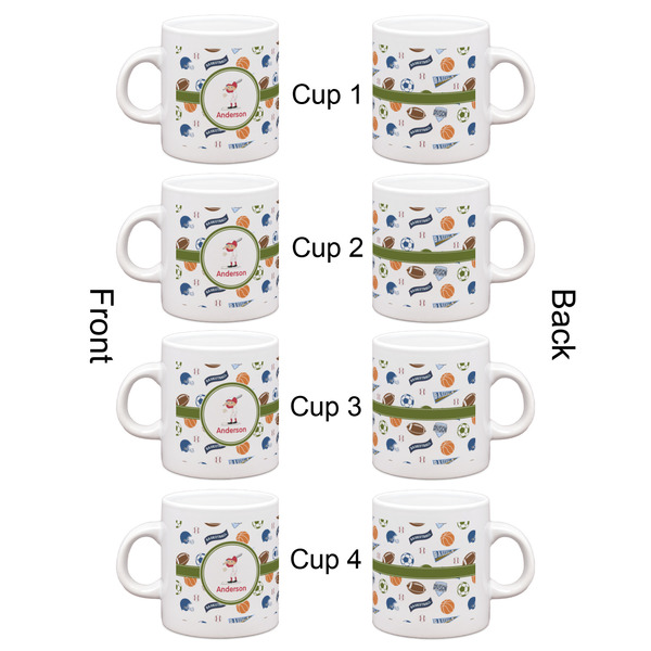 Sports Espresso Cup Set of 4 - Apvl