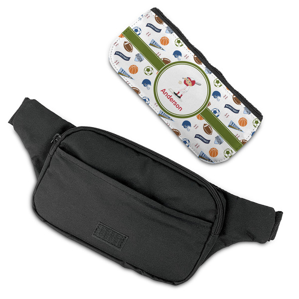 Sports Fanny Packs - FLAT (flap off)