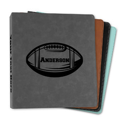 Sports Leather Binder - 1" (Personalized)