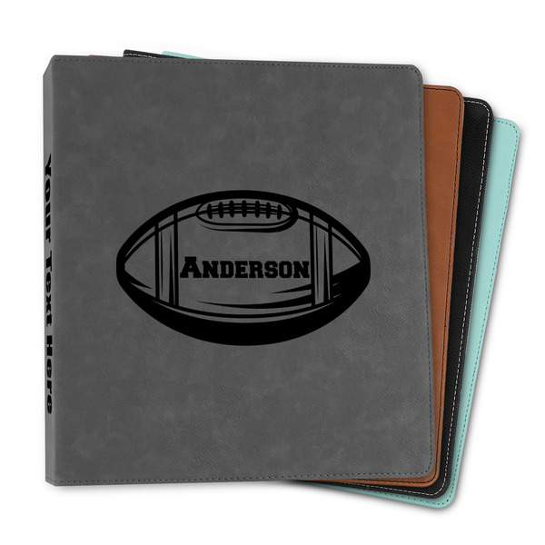 Custom Sports Leather Binder - 1" (Personalized)