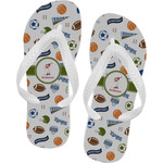 Sports Flip Flops - Large (Personalized)