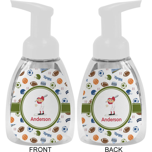 Sports Foam Soap Bottle Approval - White