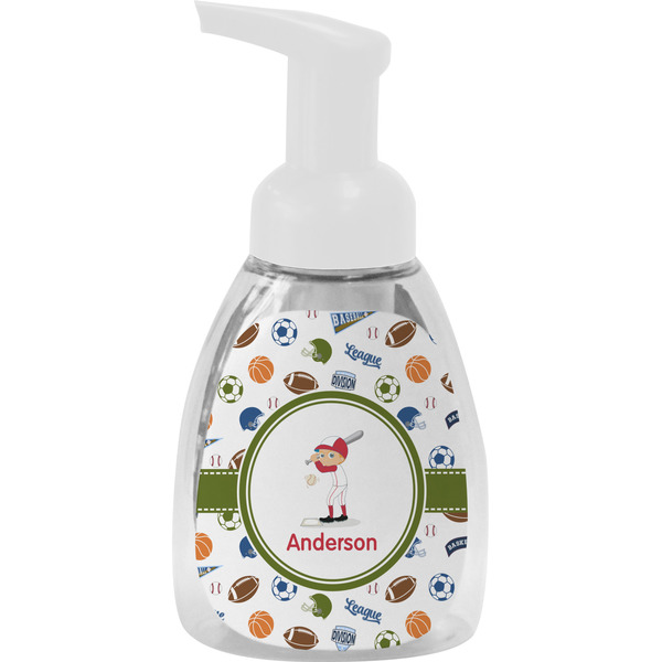 Custom Sports Foam Soap Bottle (Personalized)