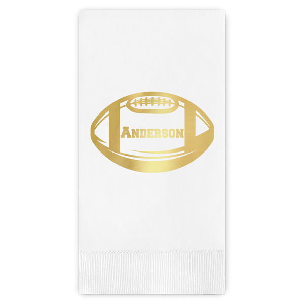 Custom Sports Guest Napkins - Foil Stamped (Personalized)