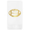 Sports Foil Stamped Guest Napkins - Front View