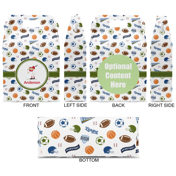 Sports Gable Favor Box - Approval