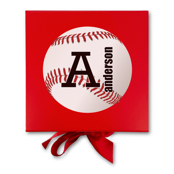 Sports Gift Boxes with Magnetic Lid - Red - Approval