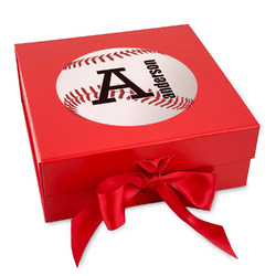 Sports Gift Box with Magnetic Lid - Red