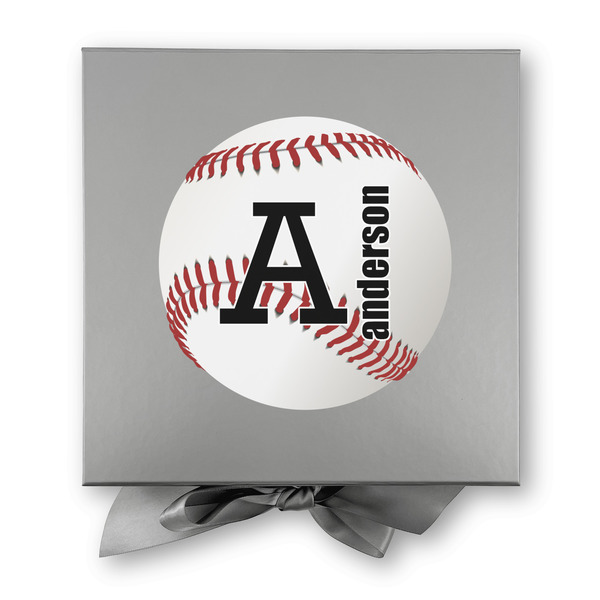Sports Gift Boxes with Magnetic Lid - Silver - Approval