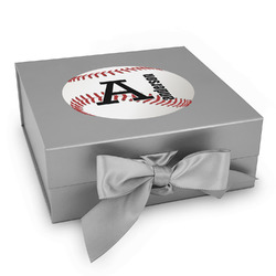 Sports Gift Box with Magnetic Lid - Silver