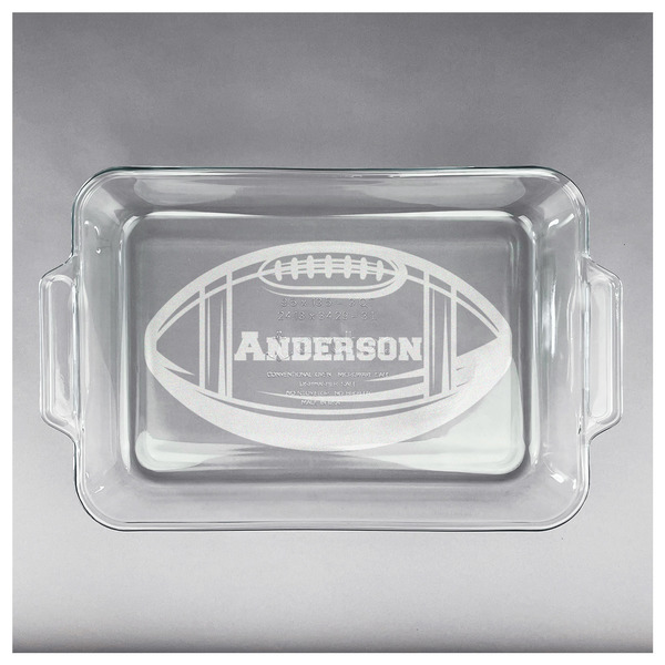 Sports Glass Baking Dish - APPROVAL (13x9)