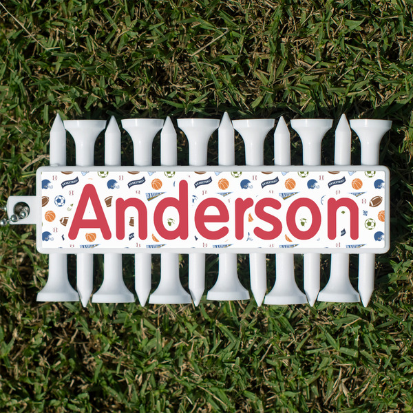 Custom Sports Golf Tees & Ball Markers Set (Personalized)