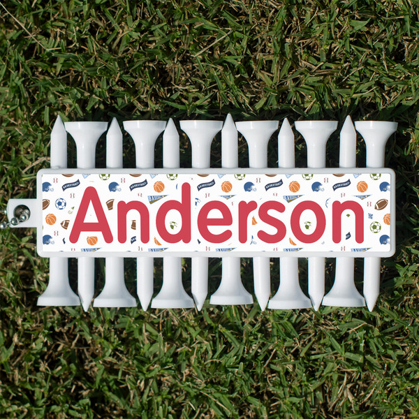 Sports Golf Tees & Ball Markers Set - Front