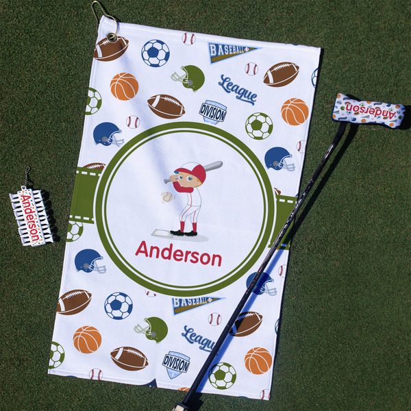 Custom Sports Golf Towel Gift Set (Personalized)