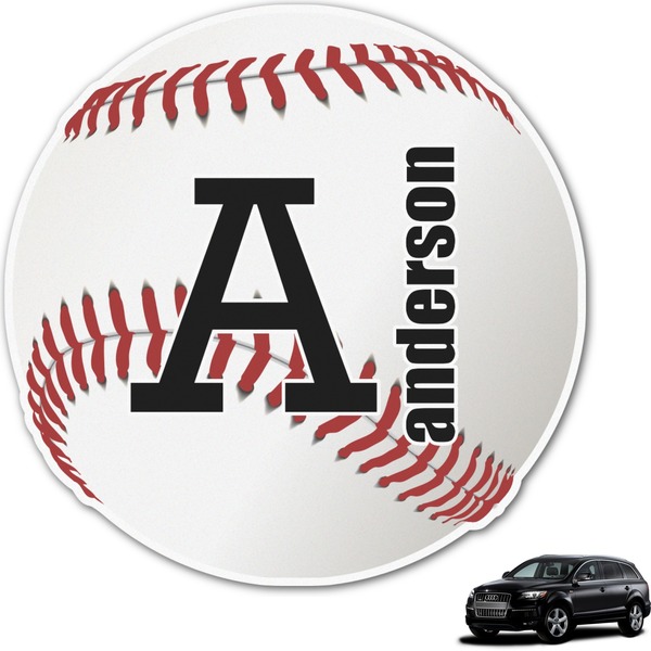 Custom Sports Graphic Car Decal (Personalized)