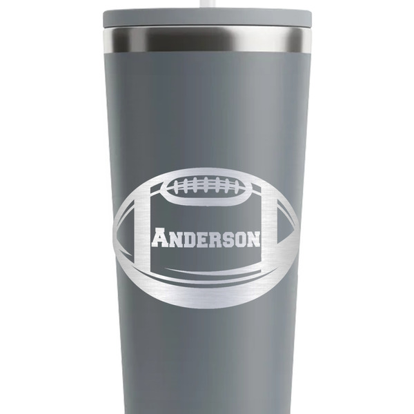 Sports Grey RTIC Everyday Tumbler - 28 oz. - Close Up