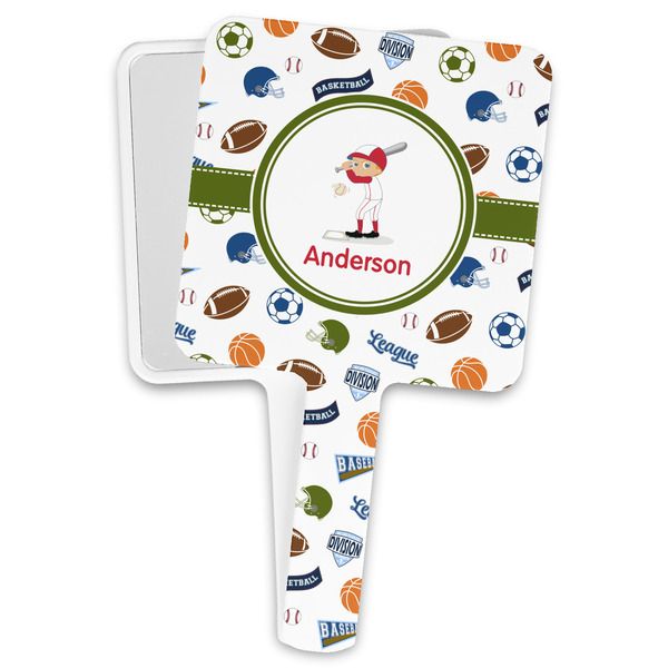 Custom Sports Hand Mirror (Personalized)