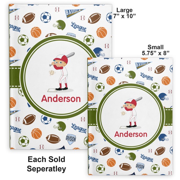 Sports Hard Cover Journal - Compare