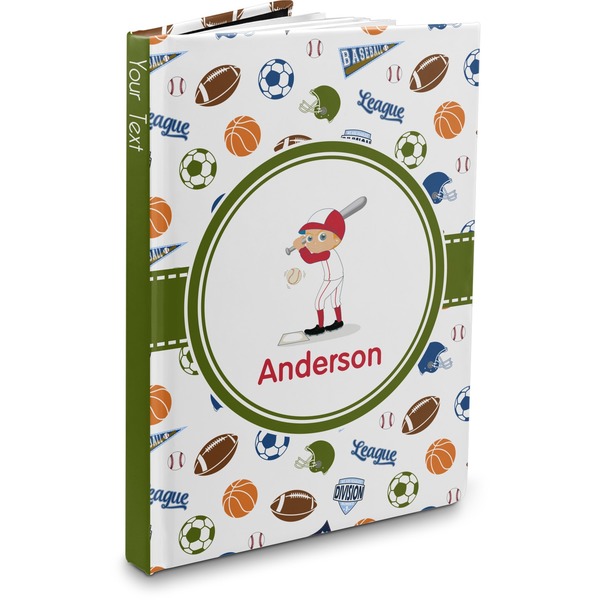 Custom Sports Hardbound Journal (Personalized)