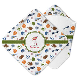Sports Hooded Baby Towel (Personalized)