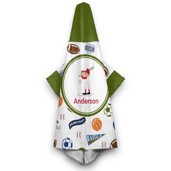 Sports Hooded Towel - Hanging