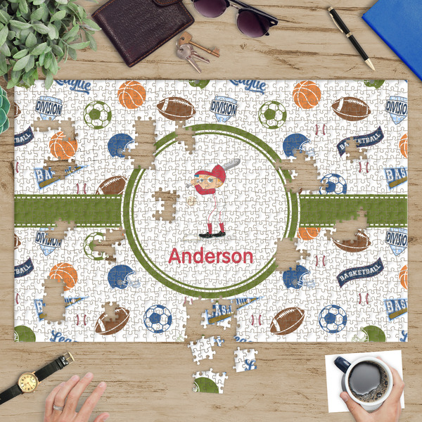 Sports Jigsaw Puzzle 1014 Piece - In Context