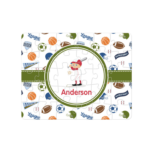Custom Sports 30 pc Jigsaw Puzzle (Personalized)
