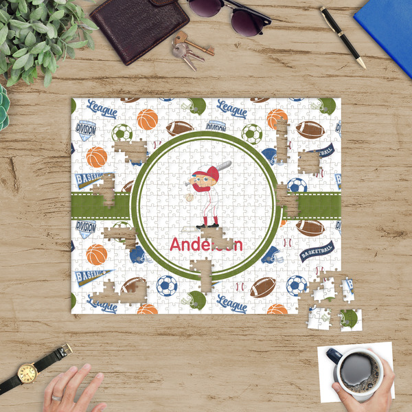 Sports Jigsaw Puzzle 500 Piece - In Context