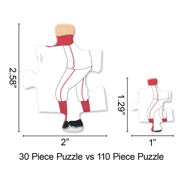 Sports Jigsaw Puzzle - Piece Comparison