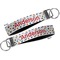 Sports Key-chain - Metal and Nylon - Front and Back