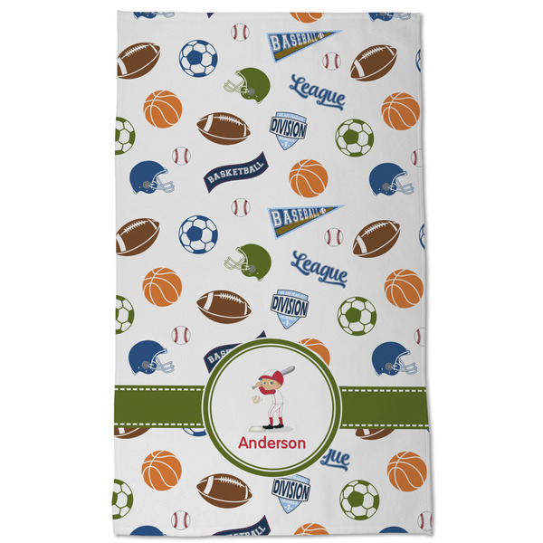Sports Kitchen Towel - Poly Cotton - Full Front