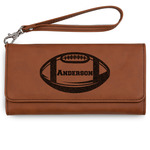 Sports Ladies Leatherette Wallet - Laser Engraved - Rawhide (Personalized)