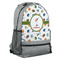 Sports Large Backpack - Gray - Angled View