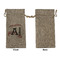 Sports Large Burlap Gift Bags - Front Approval