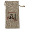 Sports Large Burlap Gift Bags - Front