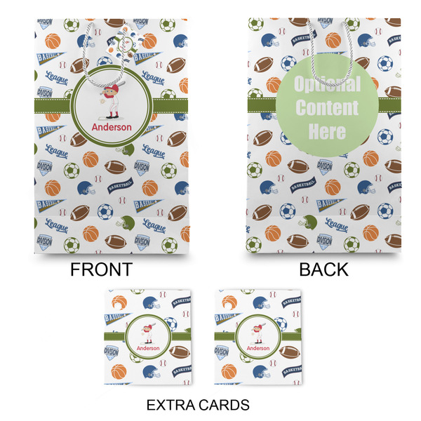 Sports Large Gift Bag - Approval