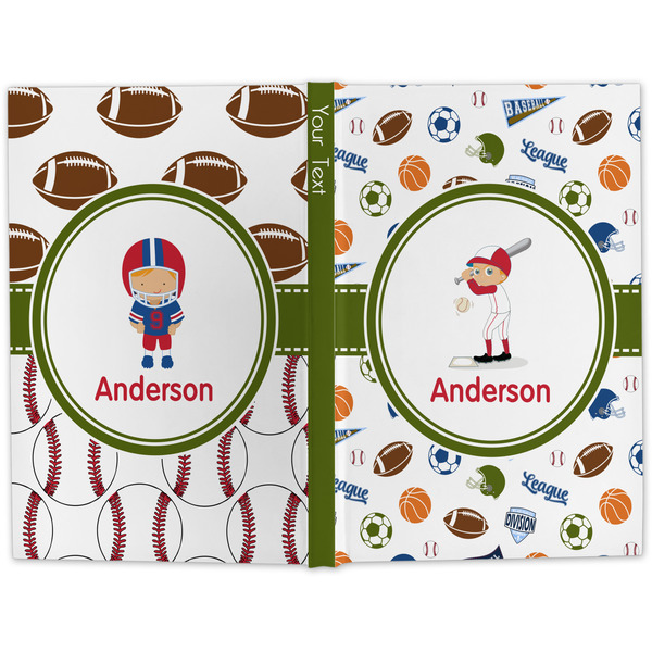 Sports Large Hard Cover Journal - Apvl