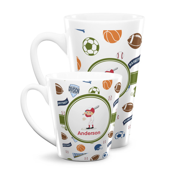 Sports Latte Mugs Main