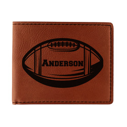 Sports Leatherette Bifold Wallet - Single Sided (Personalized)